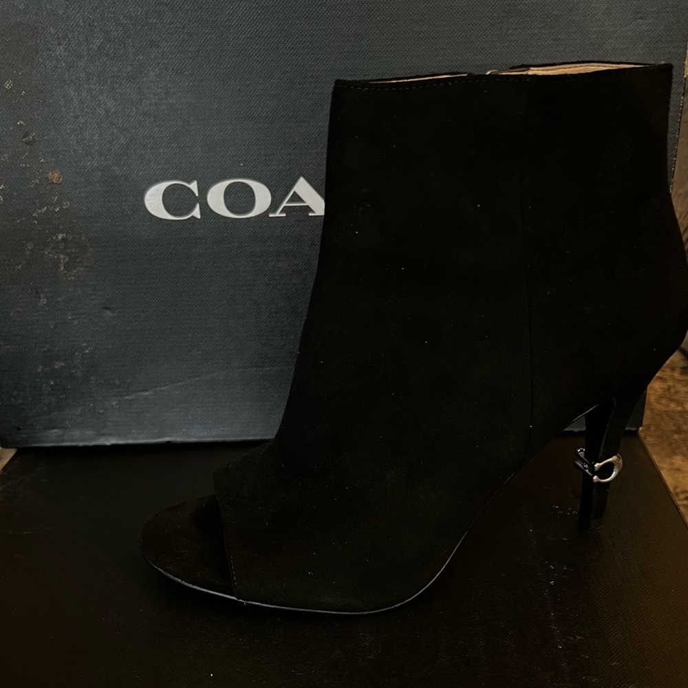 Coach Remi Suede Bootie, Sold Out on Coach Website
